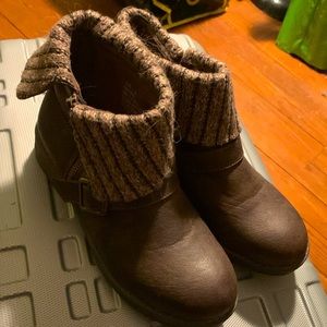 Union bay Brown Ankle Boots